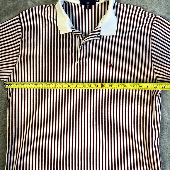 Vintage Polo Ralph Lauren Sport Polo Men's XXL Striped Preppy Golf - Picture 8 of 11